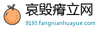 哀毁瘠立网
